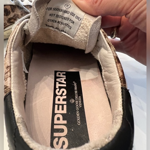 Lightly used Golden Goose animal print sneakers - Size 5 - great condition - Picture 4 of 5